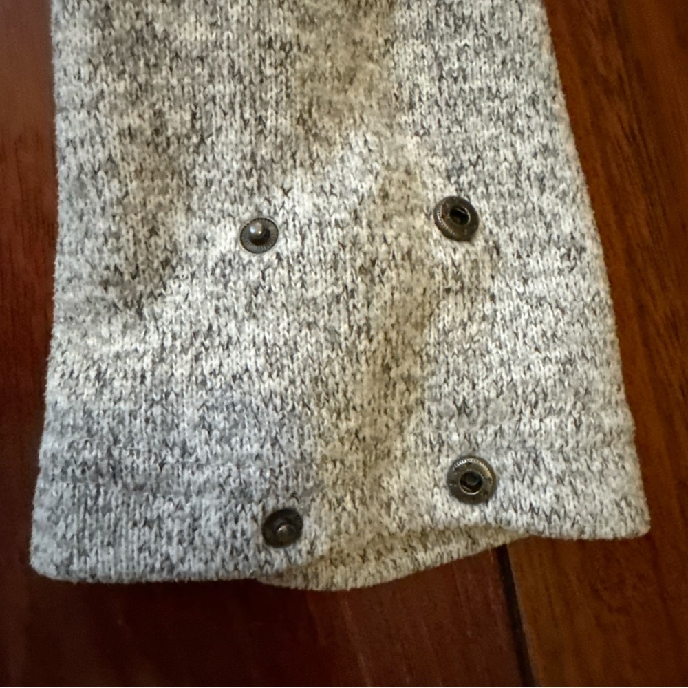 Fabletics Women’s Pullover Half Zip Cropped Grey … - image 5